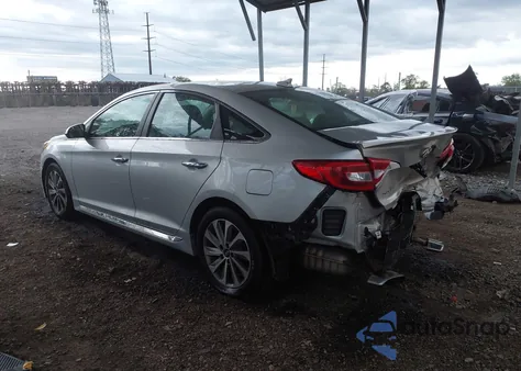 2016 Hyundai Sonata Sport from USA, damaged, VIN 5NPE34AF1GH424596